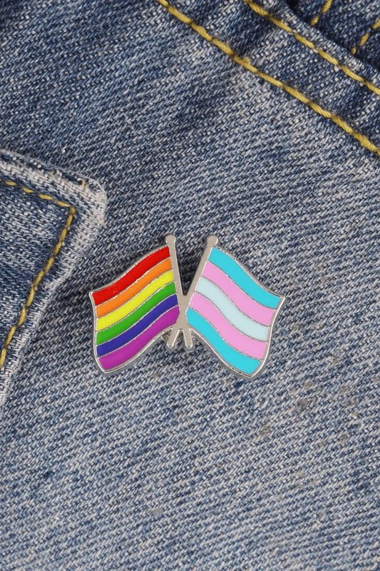 Pride Flag Brooch